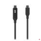 Ubiquiti 30cm miniDisplay consumo 100W USB-C Macho-Macho Braided Cable | CC0-U