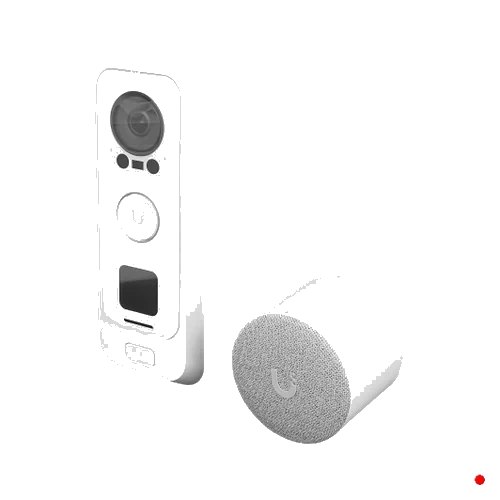 Ubiquiti Blanco 2-10/100 UP-Chime UVC-G4-DOORBELL-Pro-PoE-Kit-White | DOORBELLPRO-POEK-WH