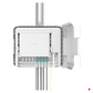 Ubiquiti Caja Exter IPX6 p/UISP-S-PLUS Muro Poste35-60mm 380x293x76mm | UISP-BOX-PLUS