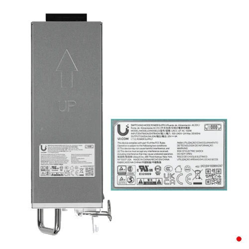 Ubiquiti Fuente de poder 24V 4A 100W 100-240V C14 p/UISP-FIBER-OLT-XGS | UACC-UFAC
