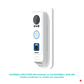Ubiquiti Blanco Montaje Plano o Angulo 25º p/UVC-G4-Doorbell-Pro | G4-DOORBELL-BOX-WH