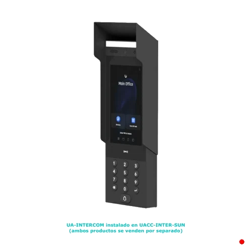 Ubiquiti UI Accesorio Cobertura Solar p/UA-Intercom UV Acero Galvanizado | UACC-INTER-SUN