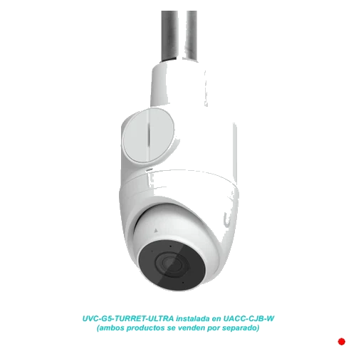 Ubiquiti UI Blanca req-PoE Domo V55º 1-100 2K IK04 IP66 CamaraIP IR Mic/Spk | TURRET-ULTRAW