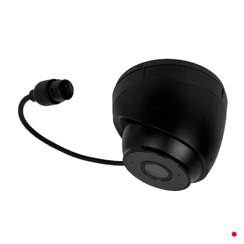Ubiquiti UI Negra req-PoE MiniDomo V55º 1-100 2K IK04 IP66 CamaraIP IR Mic/Spk | TURRET-ULTRAB