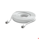 Ubiquiti 15mt Blanco Cat6A F/UTP Cable Exterior TPE 10GbE PoE+++ | WOPA-15