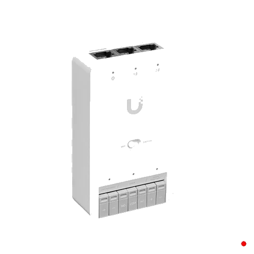 Ubiquiti Control 3-1000 1-Puerta Pulsadores Riel-Din req-PoE++ Access | UA-HUB-MINI