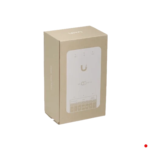 Ubiquiti Control 3-1000 1-Puerta Pulsadores Riel-Din req-PoE++ Access | UA-HUB-MINI