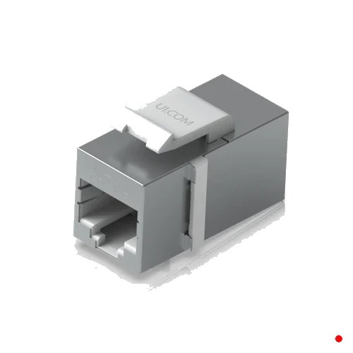 Ubiquiti UI 1u Cat6A Blindado Copla RJ45-RJ45 FTP STP UACC-KEYSTONE-COUPLER-C6A | KCAU
