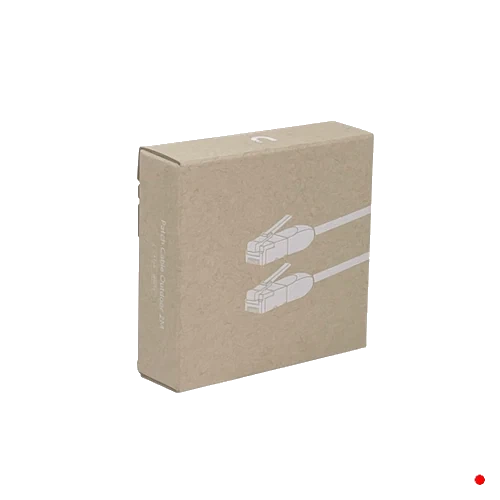 Ubiquiti 2mt Blanco Cat6A F/UTP Cable Exterior TPE 10GbE | WOPA-02