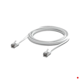 Ubiquiti 3mt Blanco Cat6A F/UTP Cable Exterior TPE 10GbE | WOPA-03