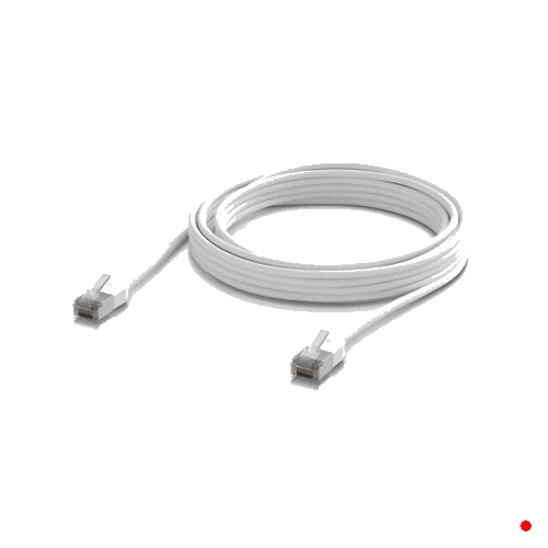 Ubiquiti 5mt Blanco Cat6A F/UTP Cable Exterior TPE 10GbE | WOPA-05
