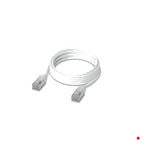 Ubiquiti UI 2mt Cable Etherlighting Blanco Cat6a UACC-CABLE-PATCH-EL-C6A-2M-W | WEPA-02