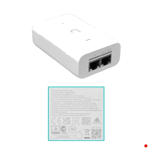 Ubiquiti UI 5GHz/WiFi7 1-10G 1-SFP+ 2-RPSMA-H .SMA-GPS inc54V PTP 24dBm IPX6 | WAVE-MLO5
