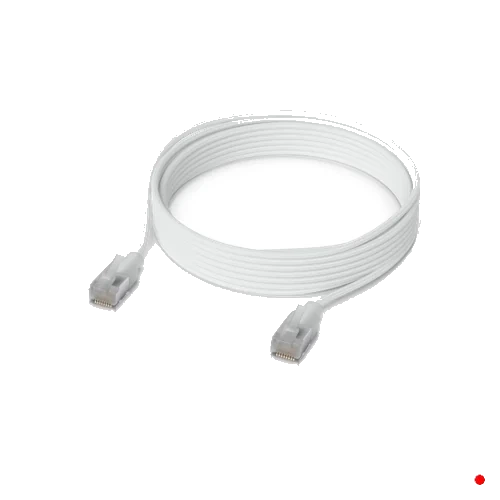 Ubiquiti UI 5mt Cable Etherlighting Blanco Cat6a UACC-CABLE-PATCH-EL-C6A-5M-W | WEPA-05