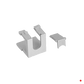 Ubiquiti Unidad Keystone Pasa Cable Gris UACC-Keystone-Blank-Insert-TH | KTH