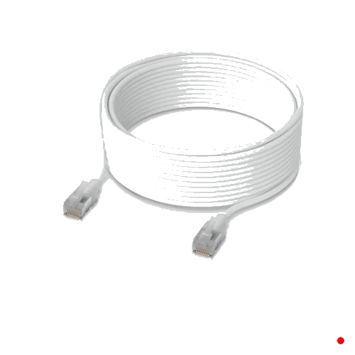 Ubiquiti UI 12mt Cable Etherlighting Blanco Cat6a UACC-CABLE-PATCH-EL-C6A-12M-W | WEPA-12