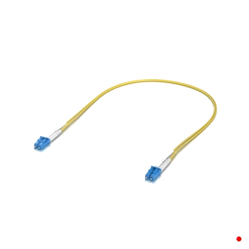 Ubiquiti 50cm LC-LC 100G MonoModo SM OS2 Duplex Jumper Fibra 2mm 0,5m | JFSLL00U