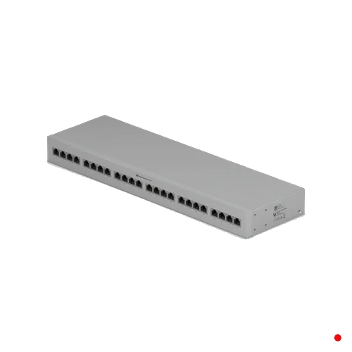 Ubiquiti 24-RJ45 Panel Protector Sobretension 20kA 10Gbps PoE++ | ETH-SP-PANEL-24