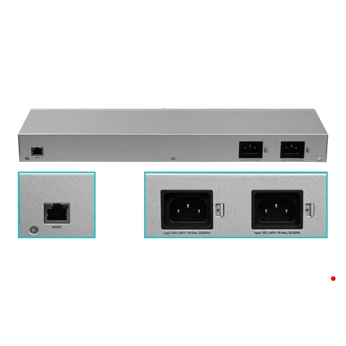 Ubiquiti 3-SFP+10G 1-MGMT UniFi Gateway Enterprise Rack 13W 2-220VAC | USW-WAN