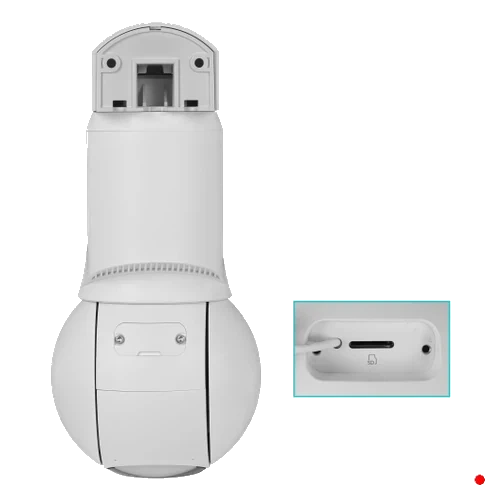 Ubiquiti UI Blanco PTZ 8MP AI IR30 100/350º 1-100 10x Audio/Mic reqPoE+ | UVC-G6-PTZ-W