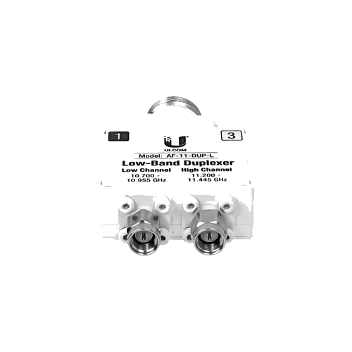 Ubiquiti 10,7-11,0/11,2-11,5GHz 2-SMA-M 1-N-H Multiplexor para AF-11 | AF-11FX-DUP-L