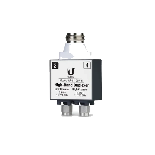 Ubiquiti 10,9-11,2/11,4-11,7GHz 2-SMA-M 1-N-H Multiplexor para AF-11 | AF-11FX-DUP-H