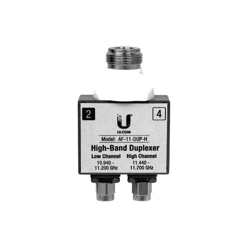 Ubiquiti 10,9-11,2/11,4-11,7GHz 2-SMA-M 1-N-H Multiplexor para AF-11 | AF-11FX-DUP-H
