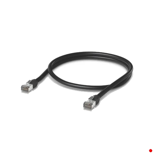 Ubiquiti 1mt Negro F/UTP Cat5e Cable UACC-Cable-Patch-Outdoor-1M-BK | NOP-1