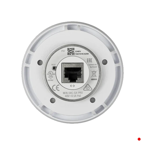 Ubiquiti 1u Bala 4K IR15m CamaraIP Zoom-opt3X IP67 Mic 1000 req-PoE-af | UVC-G4-PRO