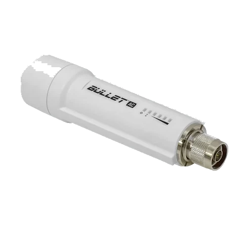 Ubiquiti 2,4/5GHz AP Exterior req/PoE-15-24V req-Antena 1-N-M B-DB-AC | BULLET-AC