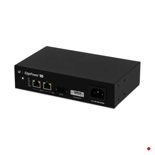Ubiquiti 2-PoE24V 72W Fuente Carga Bateria Control UISP-IP 100-240VAC | EP-24V-72W