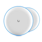 Ubiquiti 2-unids Edificio a Edificio UniFi 1Gbps 60GHz 5GHz PtP 500mts | UBB