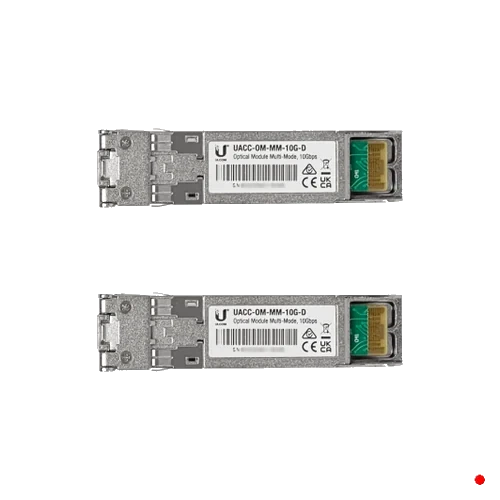 Ubiquiti 2-unids SFP+ MM 10Gbps 300mt 850nm 2-LC DDM UACC-OM-MM-10G-D | UF-MM-10G