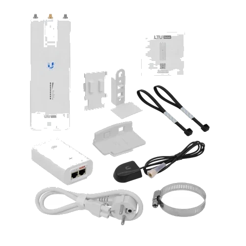 Ubiquiti 4,9-6,2GHz 5GHz 1-1000 2-RPSMA 18-54V inc24V 1-.SMA-GPS IP67 | LTU-ROCKET