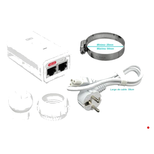 Ubiquiti 90º 5GHz AP Sectorial 1-1000 17dBi 25dBm inc-PoE24V 2,4g-Conf | LAP-GPS