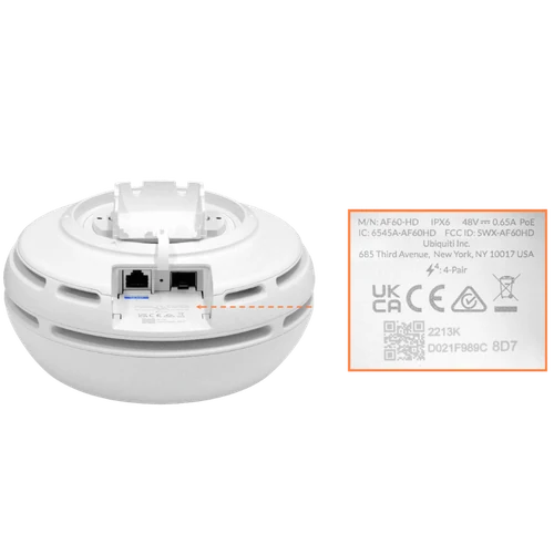 Ubiquiti airFiber 60 HD (AF60-HD) Enlace Punto a Punto 60 GHz 6 Gbps