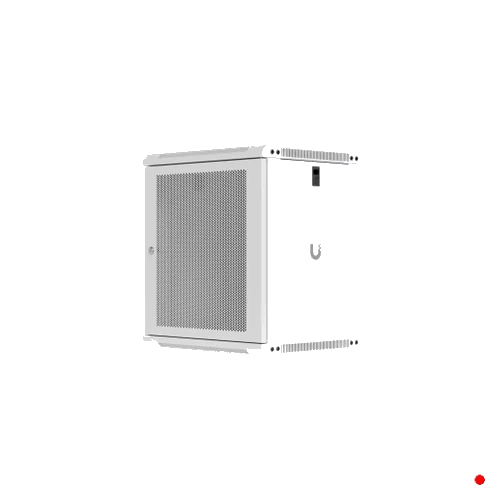 Ubiquiti Blanco 12U 45cm-Fondo Microperforada Gabinete Rack Pared Muro | URK12-4P