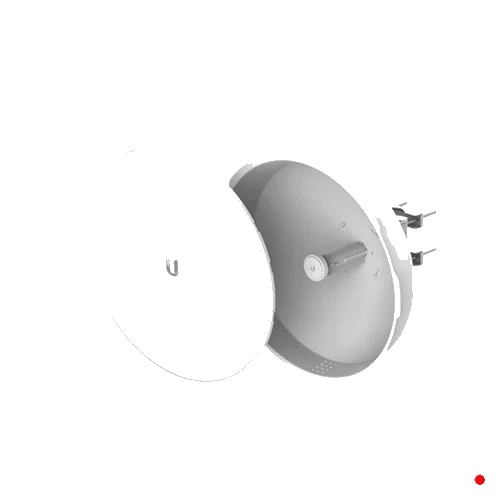 Ubiquiti Gen2 420mm 25dBi c/Radome c/Escudo PowerBeamAC 1-1000 PoE-24V | PBE-5AC-ISO-GEN2