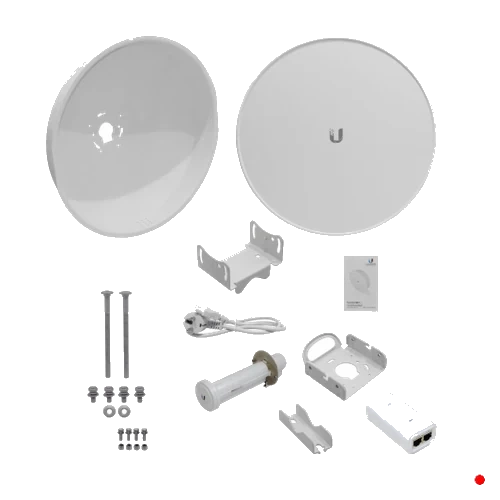 Ubiquiti Gen2 420mm 25dBi c/Radome c/Escudo PowerBeamAC 1-1000 PoE-24V | PBE-5AC-ISO-GEN2