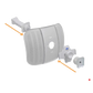 Ubiquiti LiteBeam-M5 23dbi 25dBm inc-PoE25V-5W 1-100 1x1-SiSo AirMaxM5 | LBE-M5-23