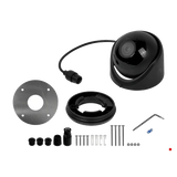 Ubiquiti Negro Dome 8MP AI IR30m 1-100 110º IP66 IK04 Mic req-PoE | UVC-G6-TURRET-B