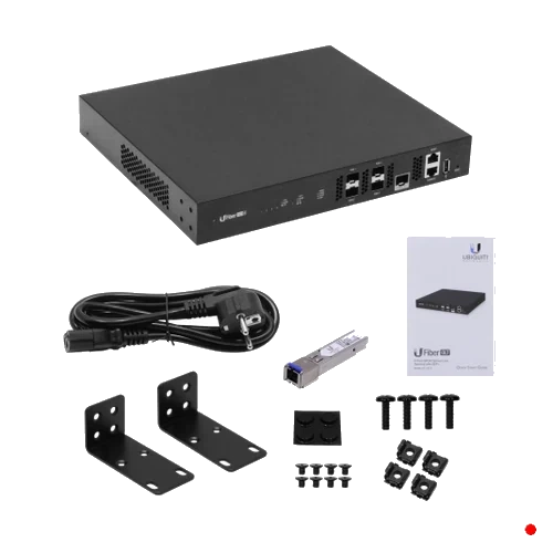 Ubiquiti OLT 4-GPON 1-SFP+10G USB Console-RJ45 MGMT-IP UFiber FTTH | UF-OLT-4