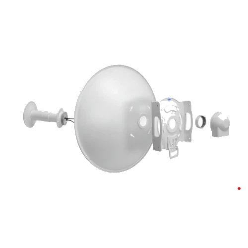 Ubiquiti p/ISO-BEAM 30dBi 648mm 5,1-5,9/5GHz 2x2 2-RPSMA Antena Dish | RD-5G30-LW