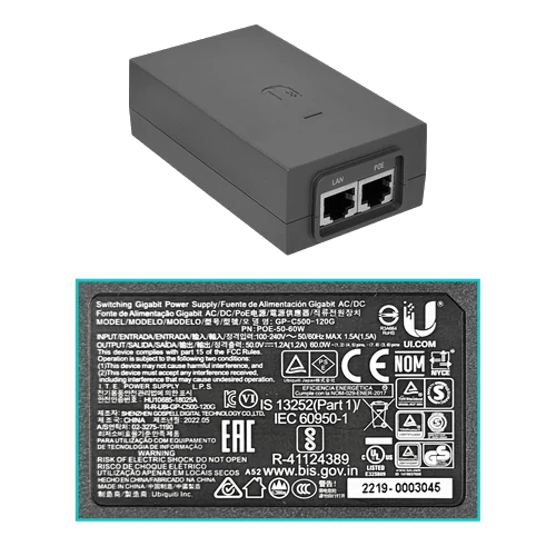 Ubiquiti req-DUP-H/L 11GHz 2-N-H 4-.SMA-H 1-1000 1-MGMT 1,2Gbps inc50V | AF-11