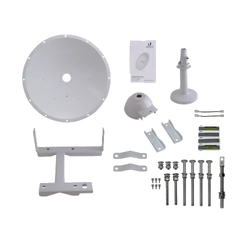 Ubiquiti Slant-45º 26dBi 7º 648mm 3,3-3,8GHz 2-RPSMA Antena Dish 3GHz | AF-3G26-S45