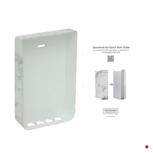 Ubiquiti unitario Marmol Design cubierta de reemplazo para UAP-IW-HD | IW-HD-MB