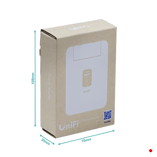 Ubiquiti WiFi5 2-1000 2-USB-C BLE req-5V Router Viajero Unifi VPN | UTR