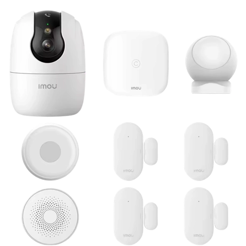 Alarma de Seguridad IMOU ZR1 | Sirena WiFi con Luz Estroboscópica 85dB